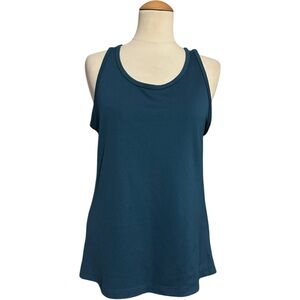 Nike Racerback Tank Top Blue Medium